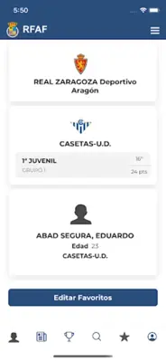 FutbolAragón android App screenshot 8